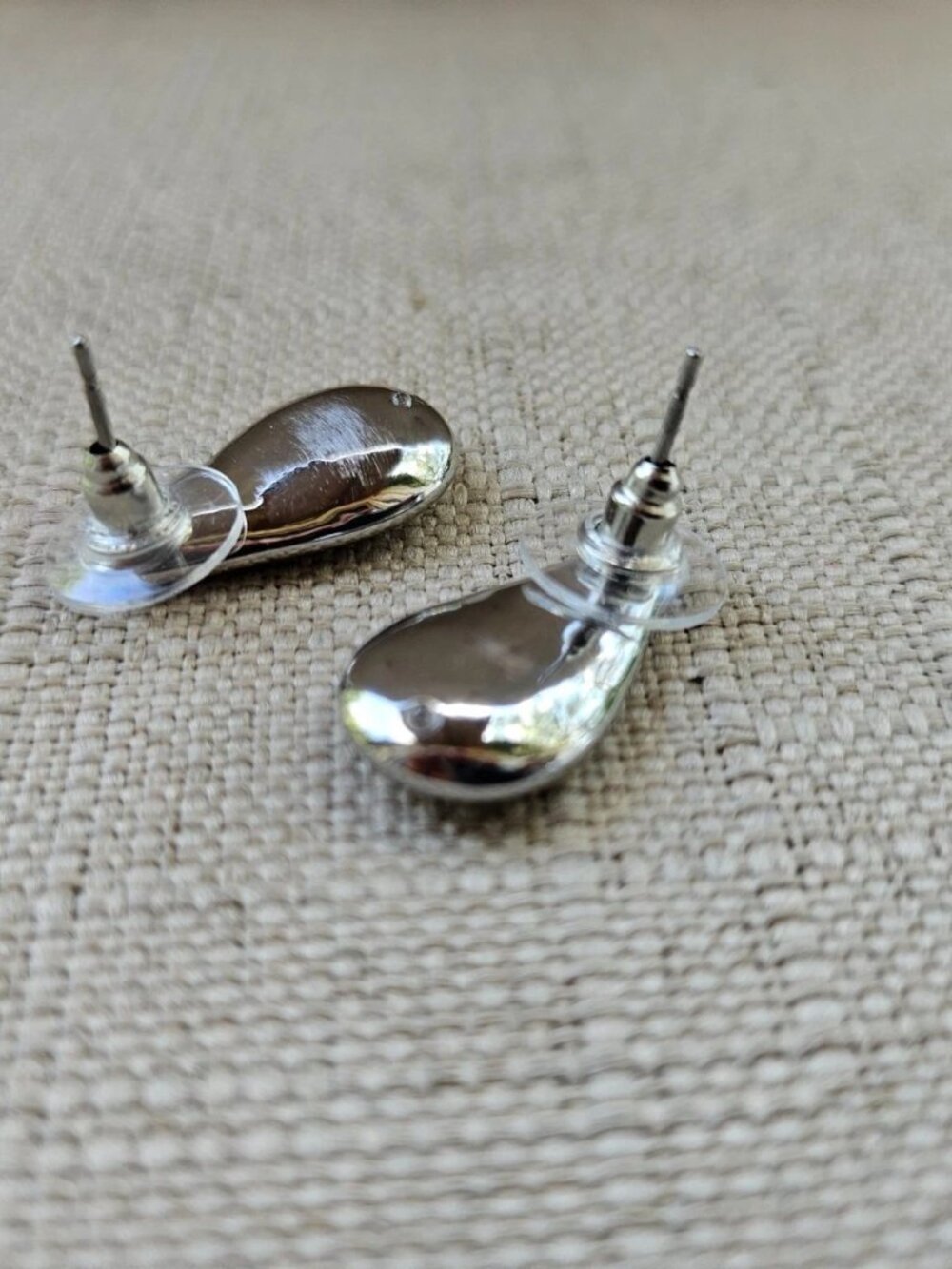 Vince Camuto Women Earrings Silver Tone Drop Shape Fashion Jewelry NWD - Picture 4 of 12
